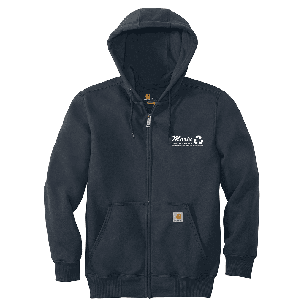 Carhartt® Rain Defender® Paxton Heavyweight Hooded Zip-Front Sweatshirt