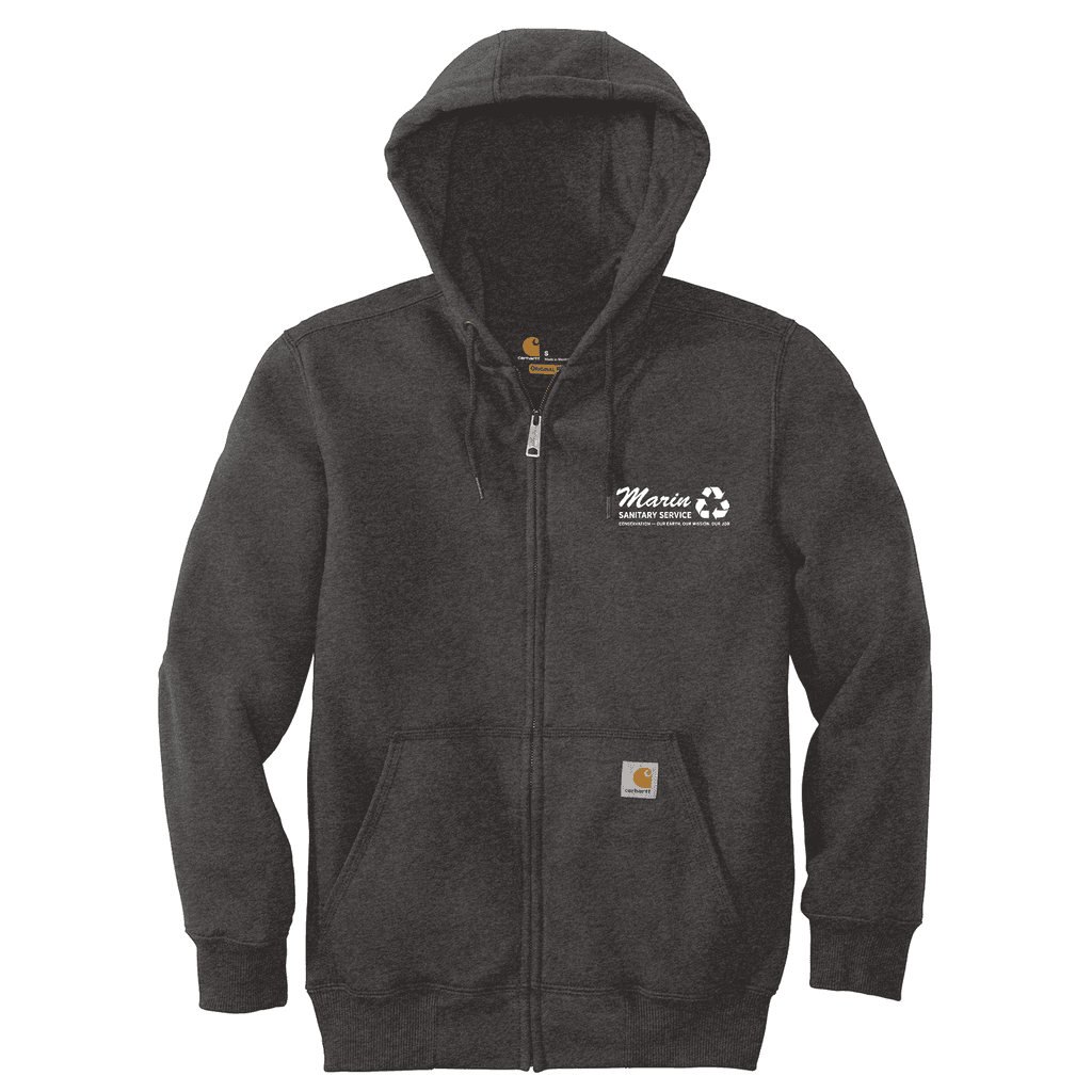 Carhartt® Rain Defender® Paxton Heavyweight Hooded Zip-Front Sweatshirt