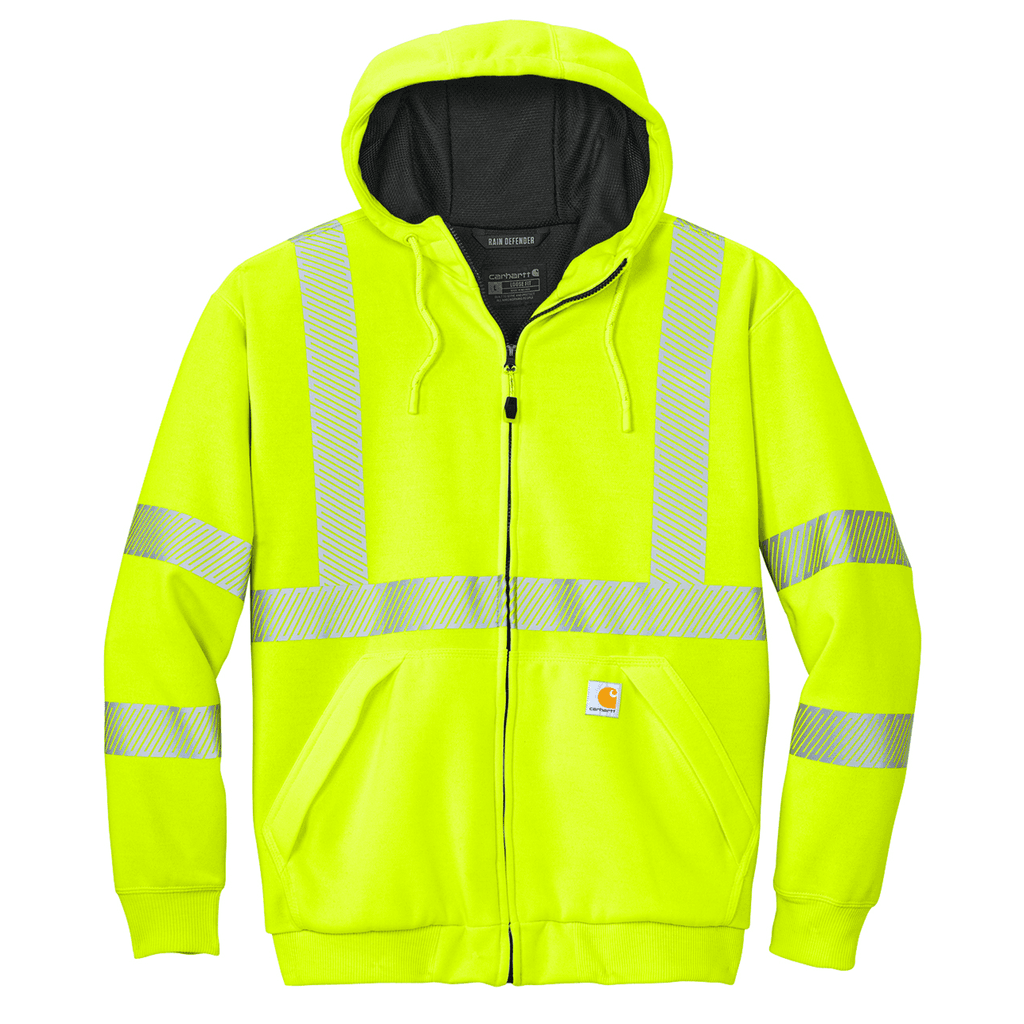 Carhartt® ANSI 107 Class 3 Lined Full-Zip Sweatshirt