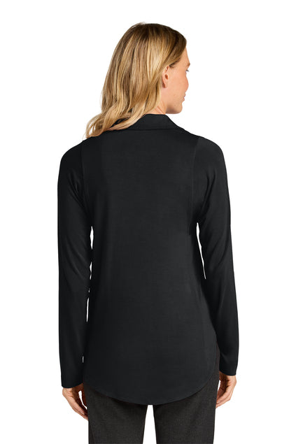 Port Authority® Women’s Luxe Knit Button Tunic