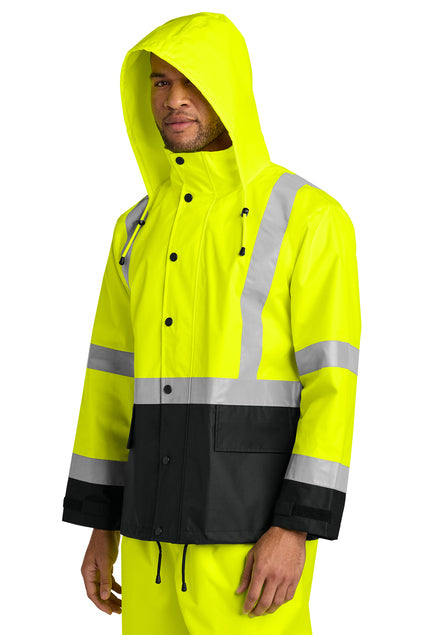 CornerStone® ANSI 107 Class 3 Rain Jacket