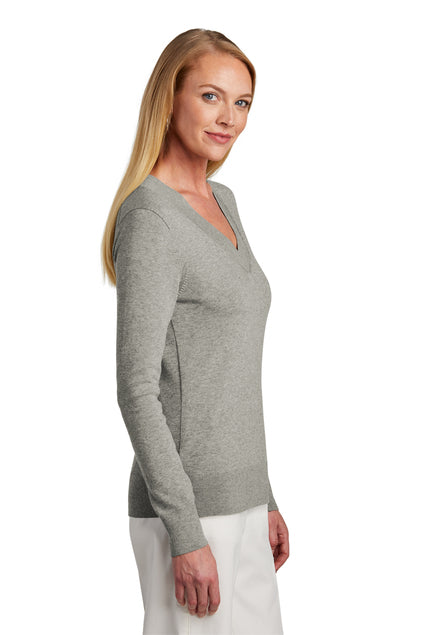 Brooks Brothers® Women’s Cotton Stretch V-Neck Sweater