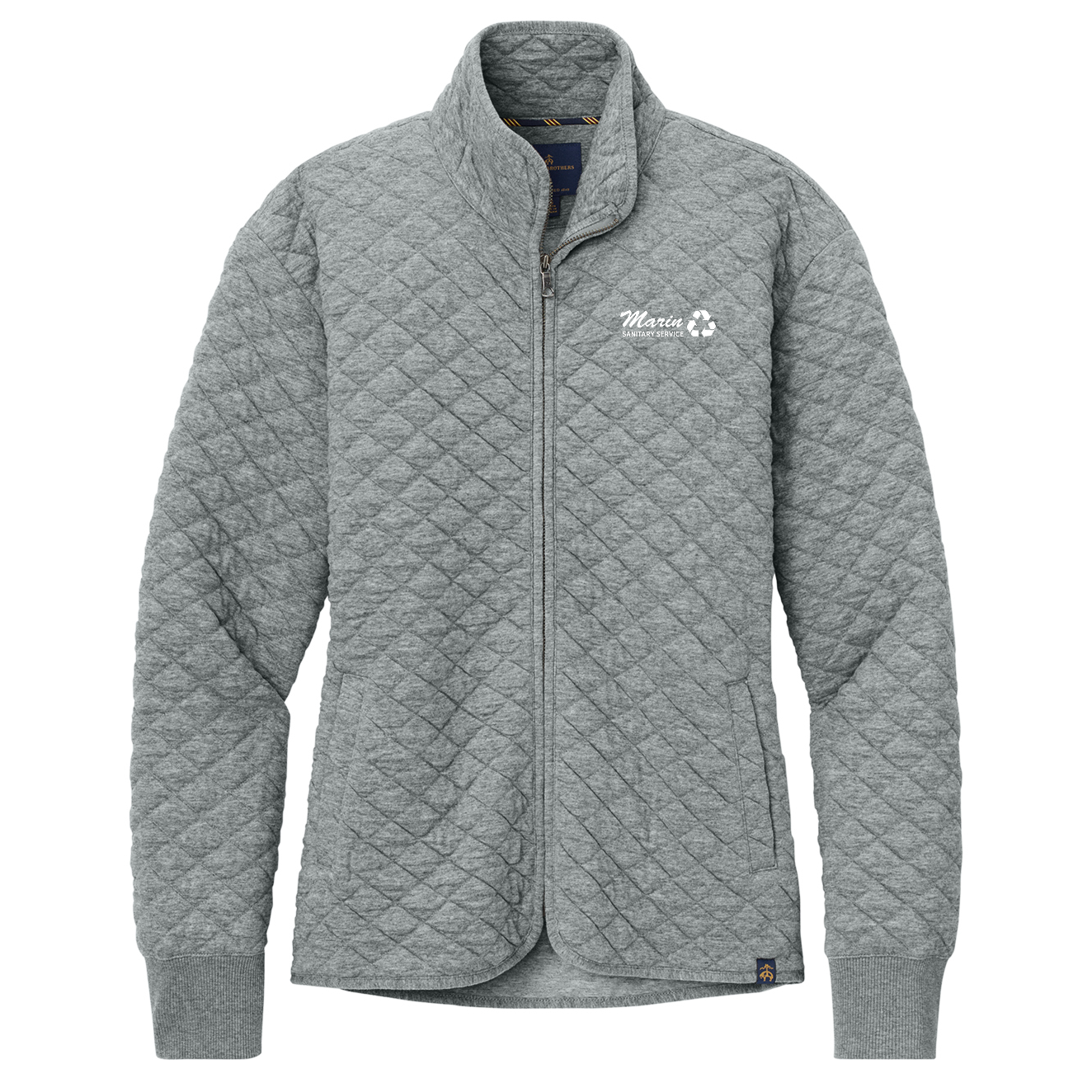 Brooks Brothers® Women’s Diamond Quilt Full-Zip