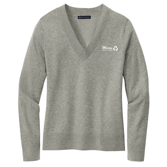 Brooks Brothers® Women’s Cotton Stretch V-Neck Sweater