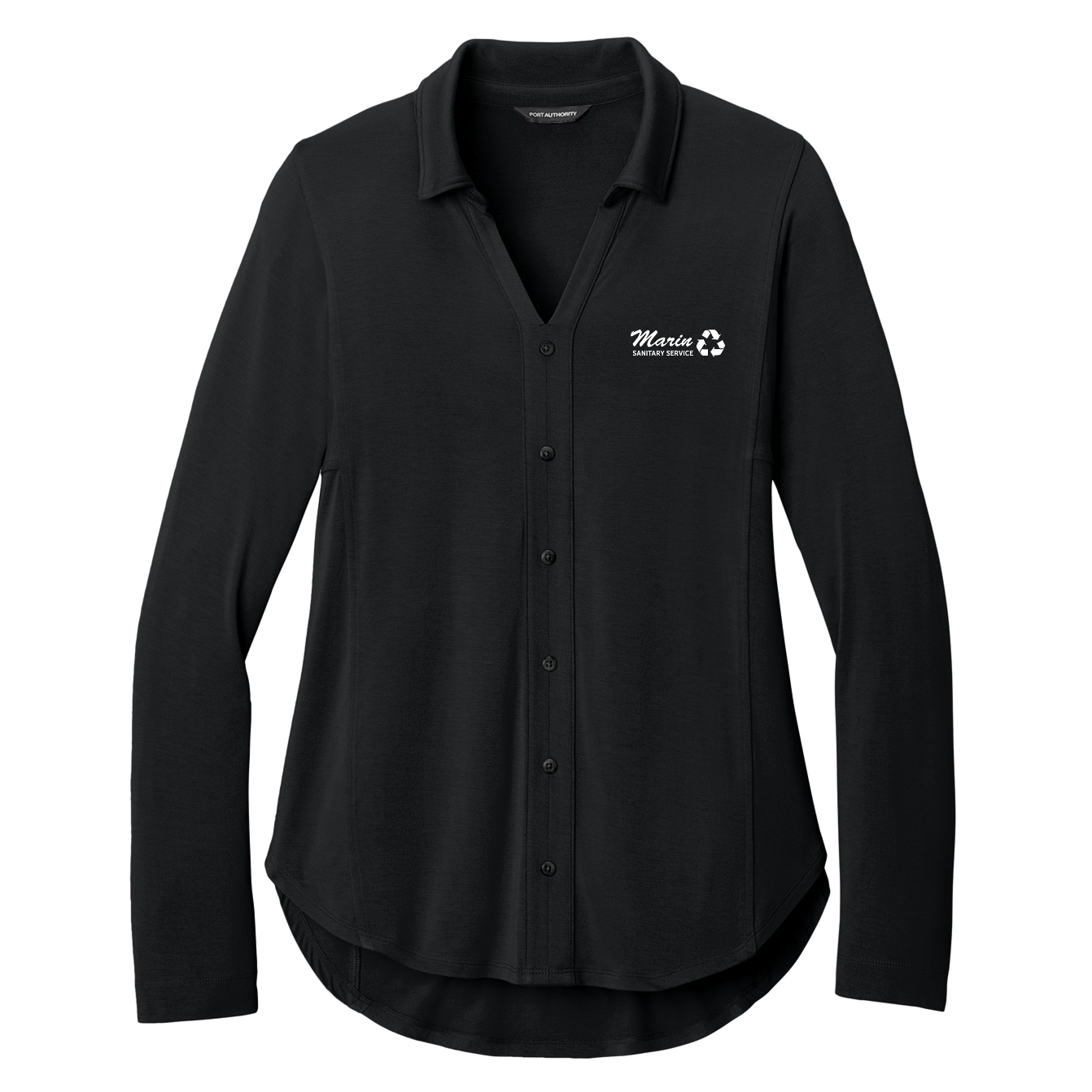 Port Authority® Women’s Luxe Knit Button Tunic